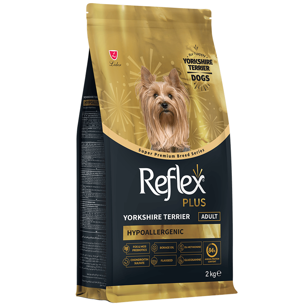Reflex Plus Hipoalerjenik Yorkshire Terrier Yetişkin Köpek Maması 2kg