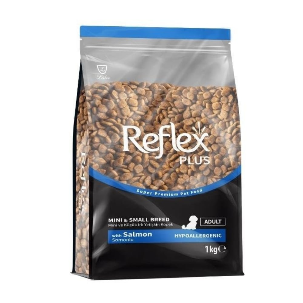 Reflex Plus Mini ve Küçük Irk Somonlu Hipoalerjenik Yetişkin Köpek Maması 1 kg