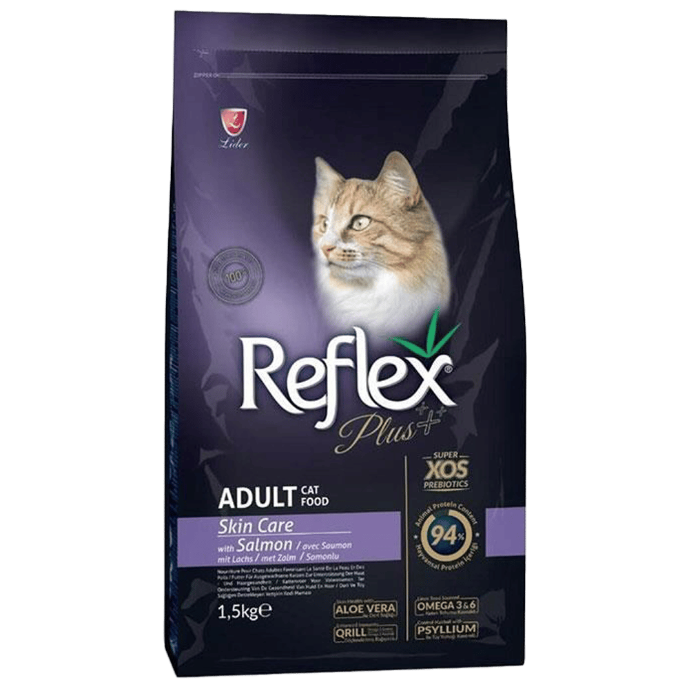 Reflex Plus Skin Care Somonlu Yetişkin Kedi Maması 1,5kg