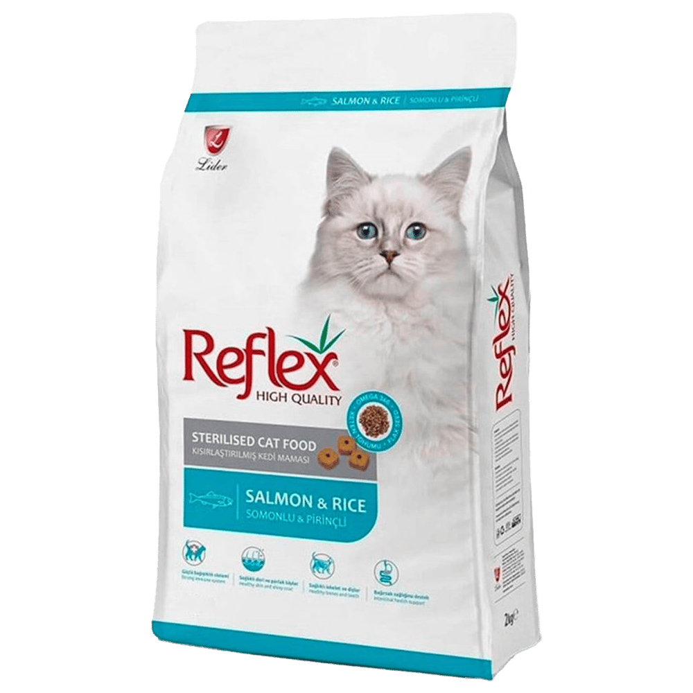 Reflex Somonlu Kısırlaştırılmış Kedi Maması 15kg+1kg HEDİYE!