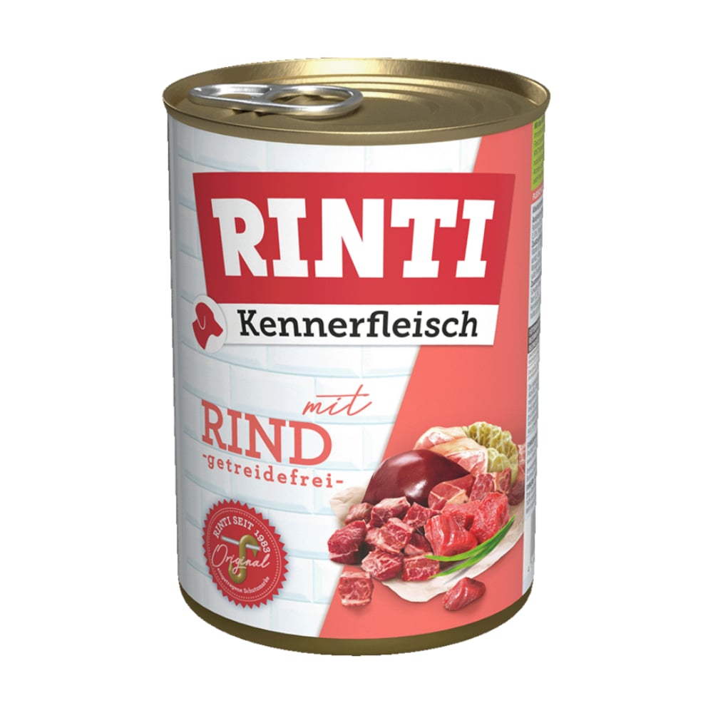 Rinti Gurme Dana Etli Köpek Yaş Maması 400gr