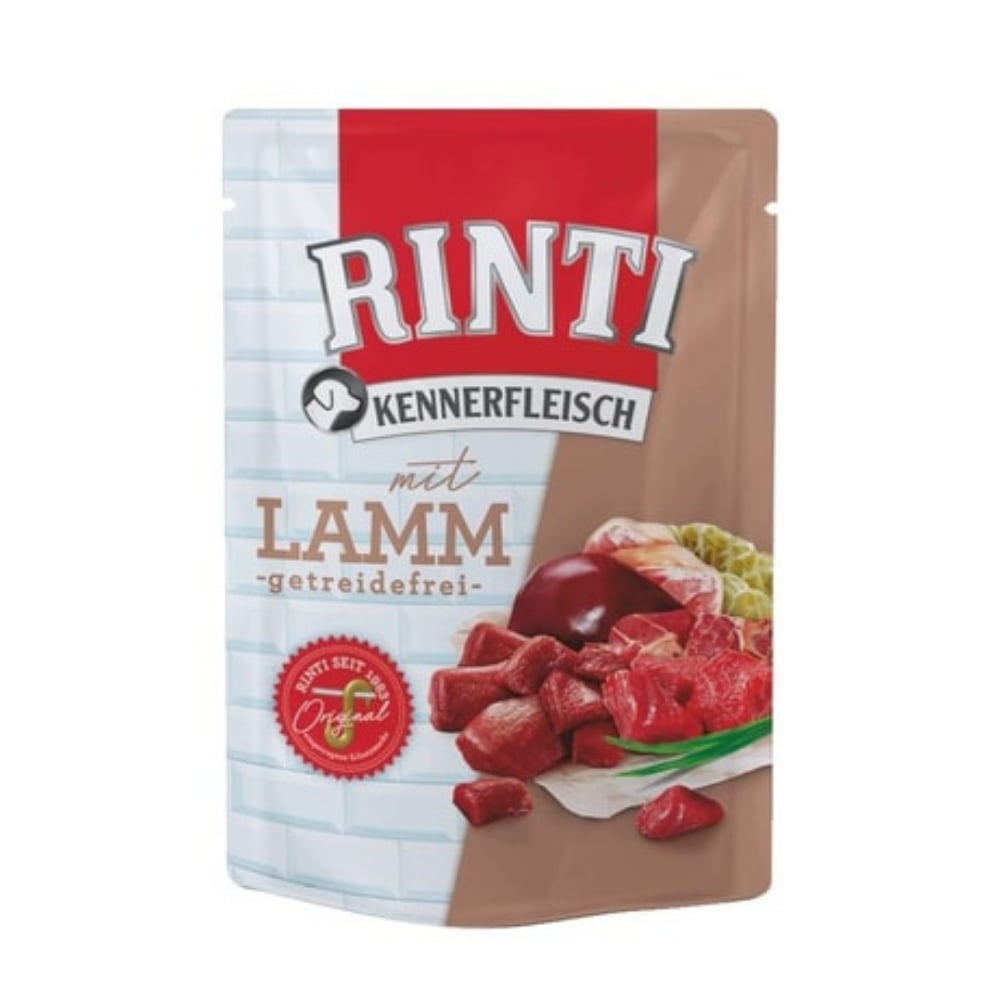 Rinti Kuzulu Pouch Yetişkin Köpek Yaş Maması 400 Gr