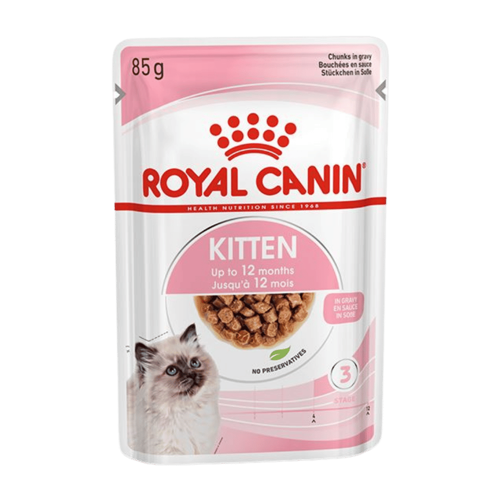 Royal Canin Pouch Kitten Sos İçinde Yavru Kedi Konservesi 12x85gr