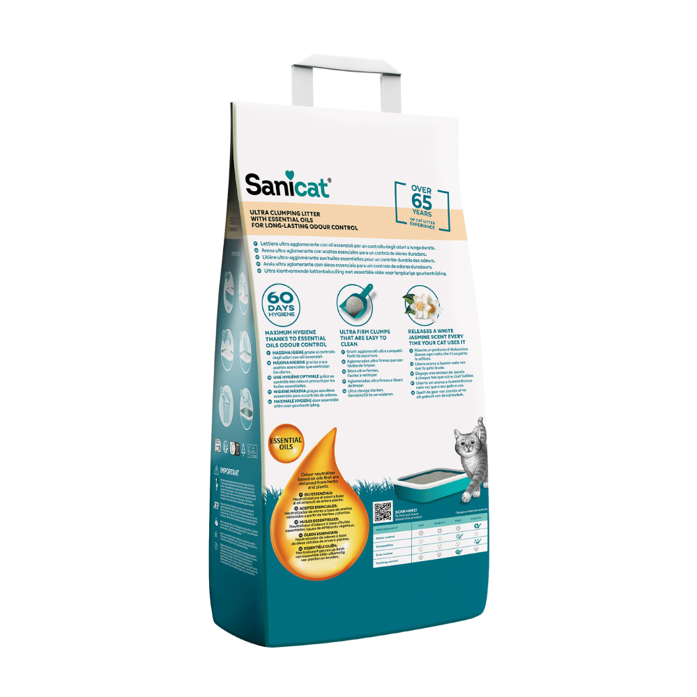 Sanicat Essential Oils Yasemin Kokulu Kedi Kumu 10kg