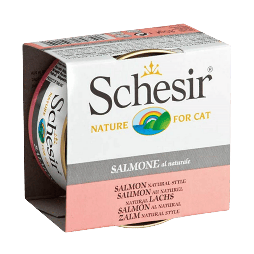 Schesir Somonlu Pişirme Suyunda Yetişkin Kedi Konservesi 85gr