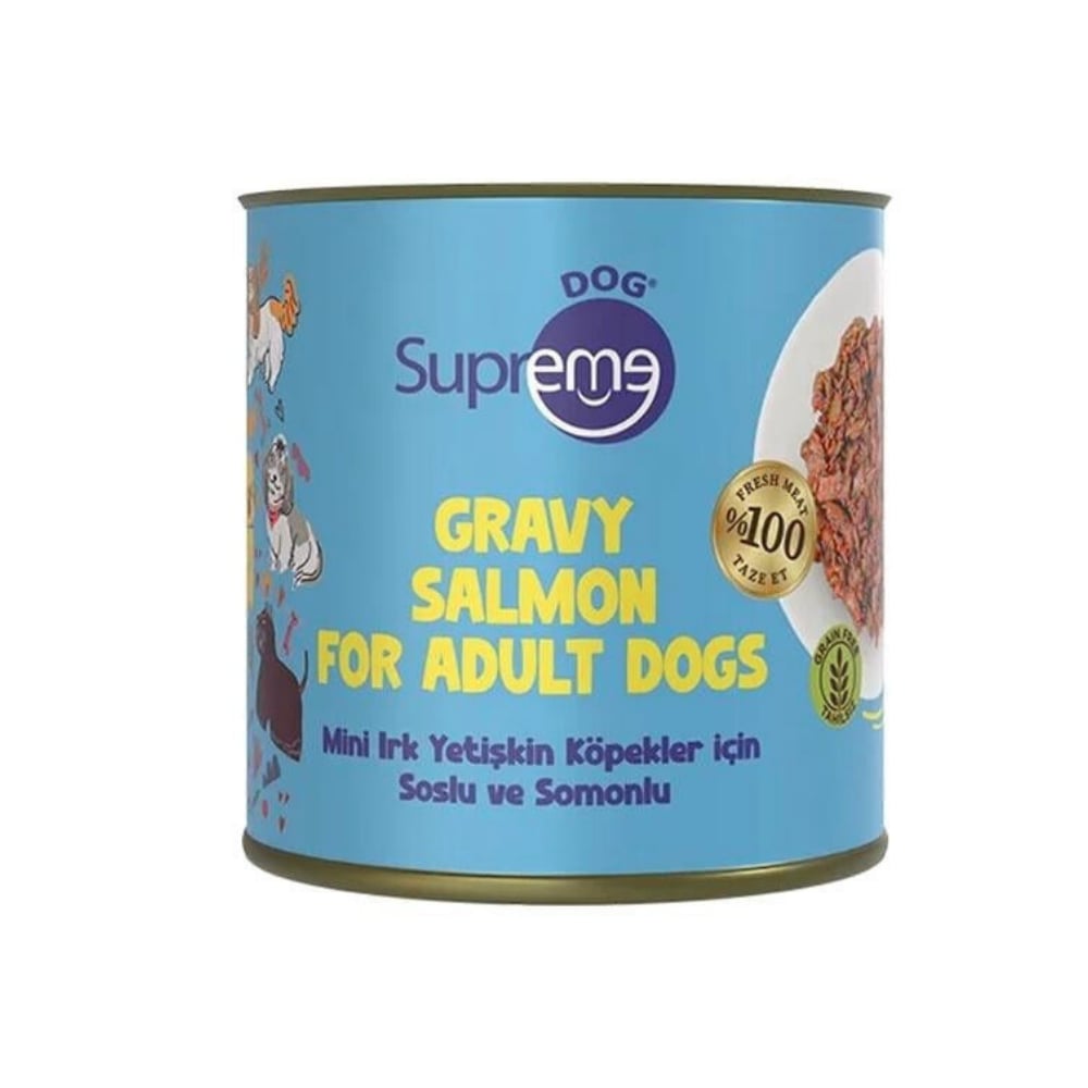 Suprem W Dog 200gr Mini Irk Yetişkin Soslu Somonlu