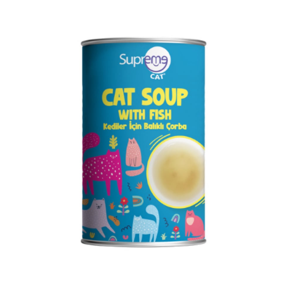 Supreme Ördek ve Somonlu Kıyılmış Kedi Yaş Maması 85 Gr
