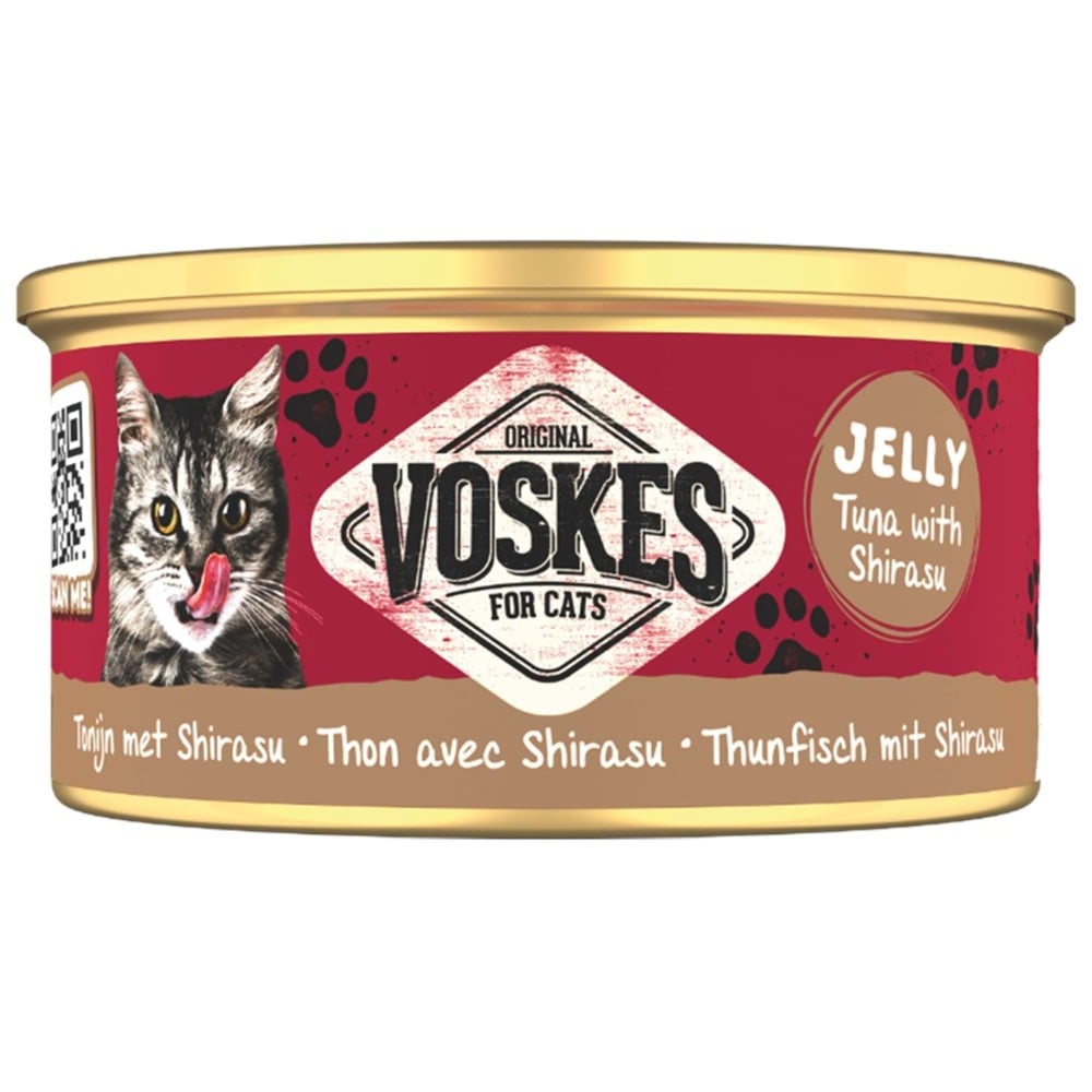 Voskes Ton Balığı Ve Şirasu Kedi Konservesi 85 gr