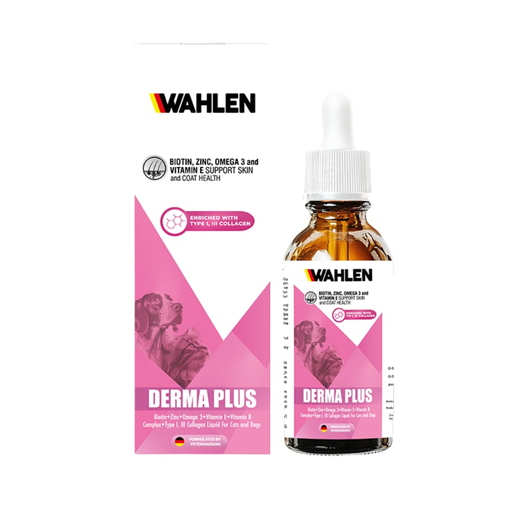 Wahlen Kedi ve Köpekler İçin Tüy Sağlığını Destekleyici Multivitamin Damla 50 Ml