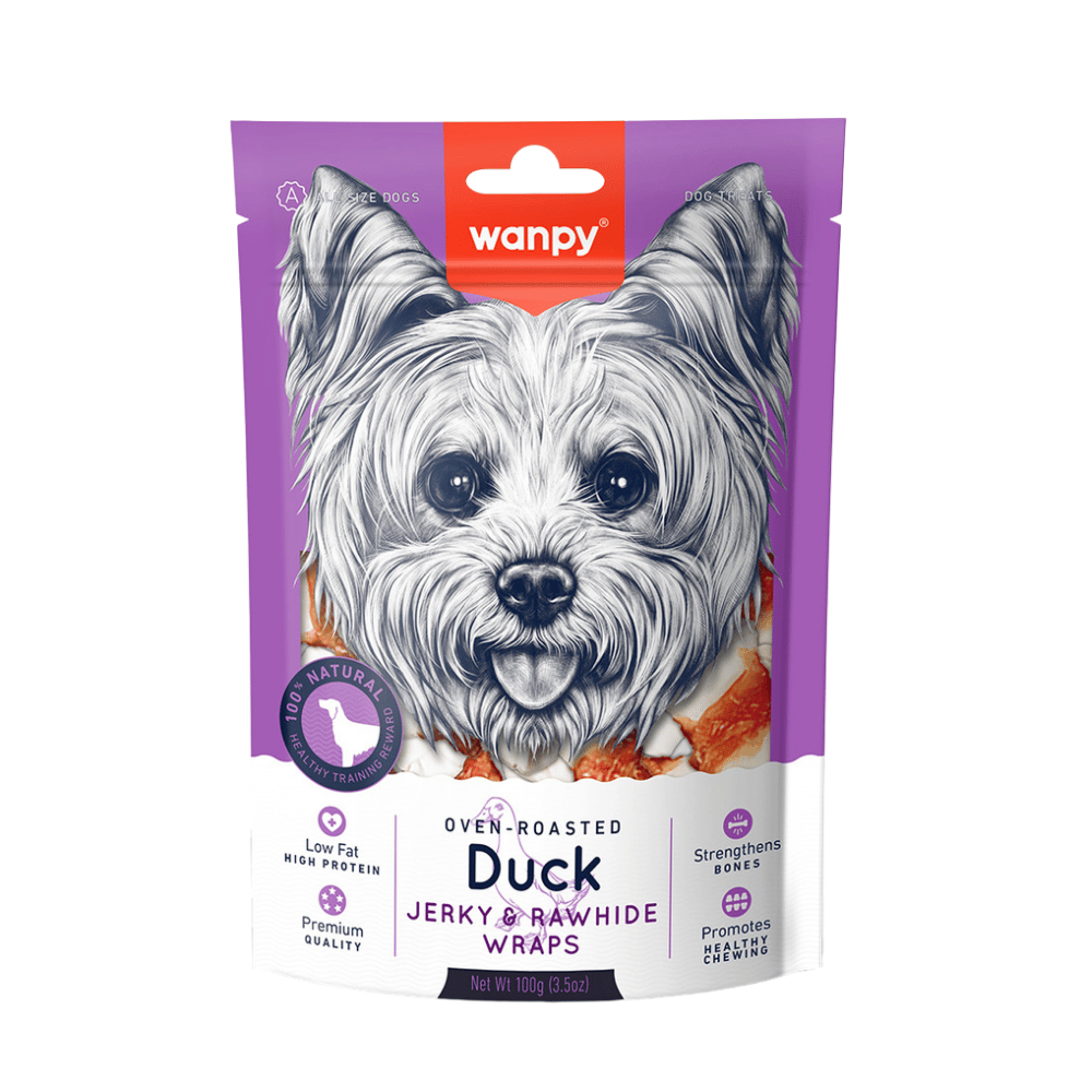 Wanpy Deri Üzerine Ördek Sargılı Köpek Ödül Maması 100gr