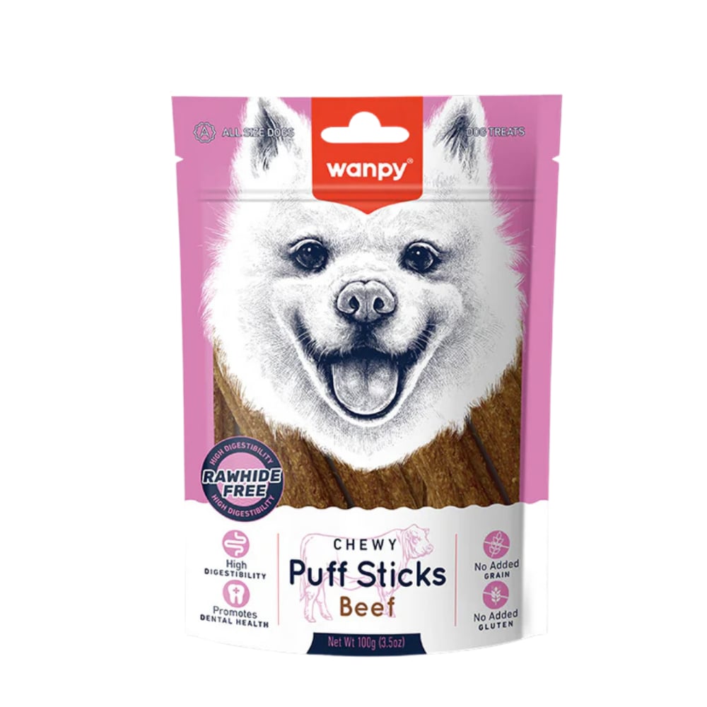 Wanpy Tahılsız Sığır Etli Köpek Çiğneme Ödülü 100 gr