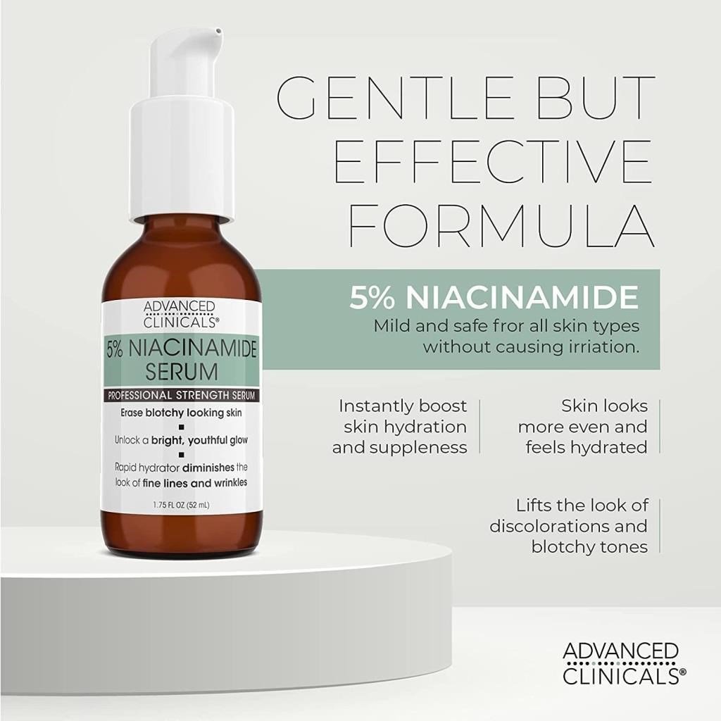 Advanced Clinicals 5% Niacinamide Serum 52ML