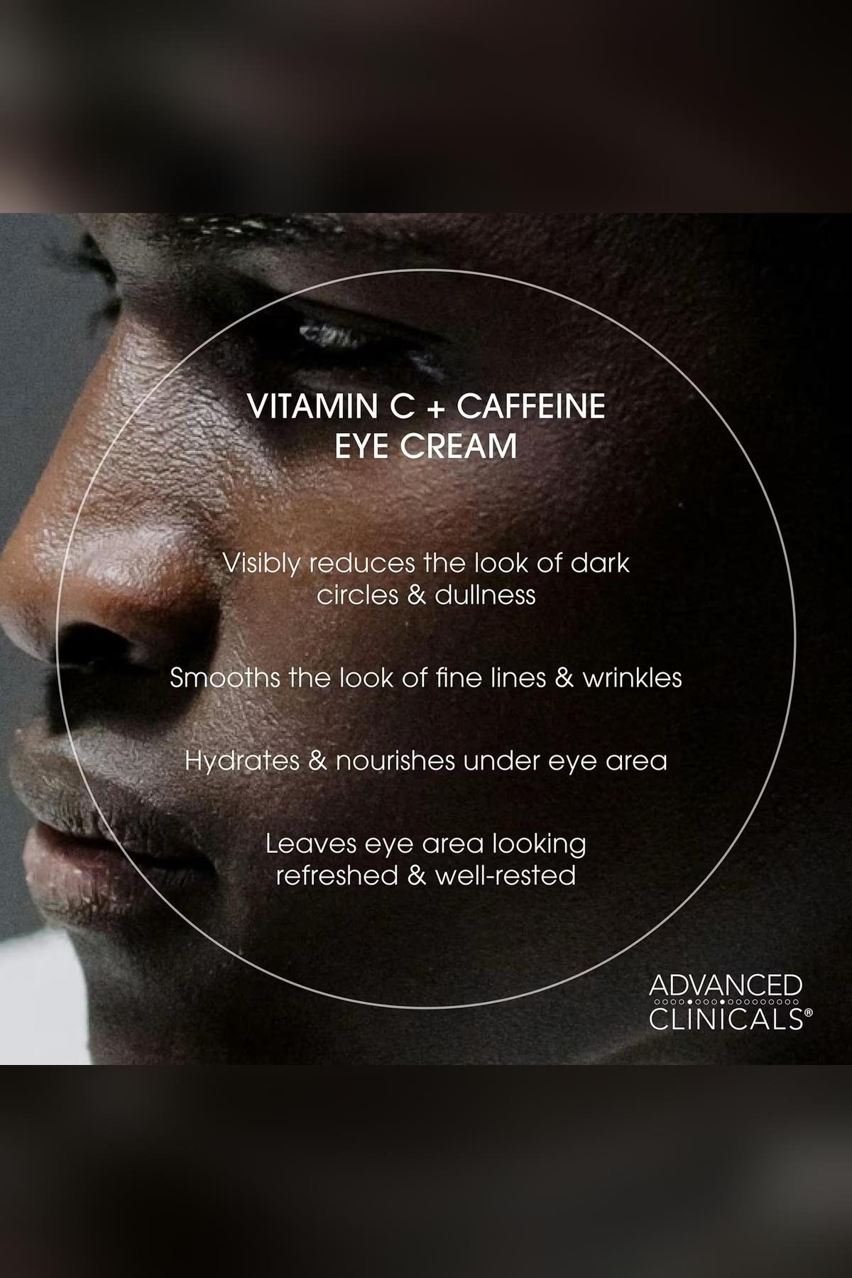 Advanced Clinicals Brightening Vitamin C + Caffeine Aydınlatıcı Göz Kremi 30ML