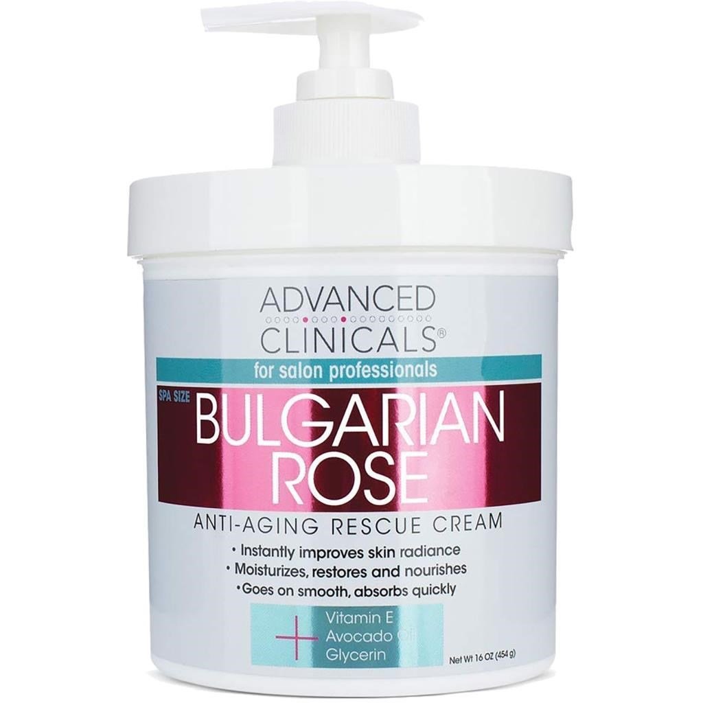 Advanced Clinicals Bulgar Gülü Anti-Aging Rescue Krem 454GR