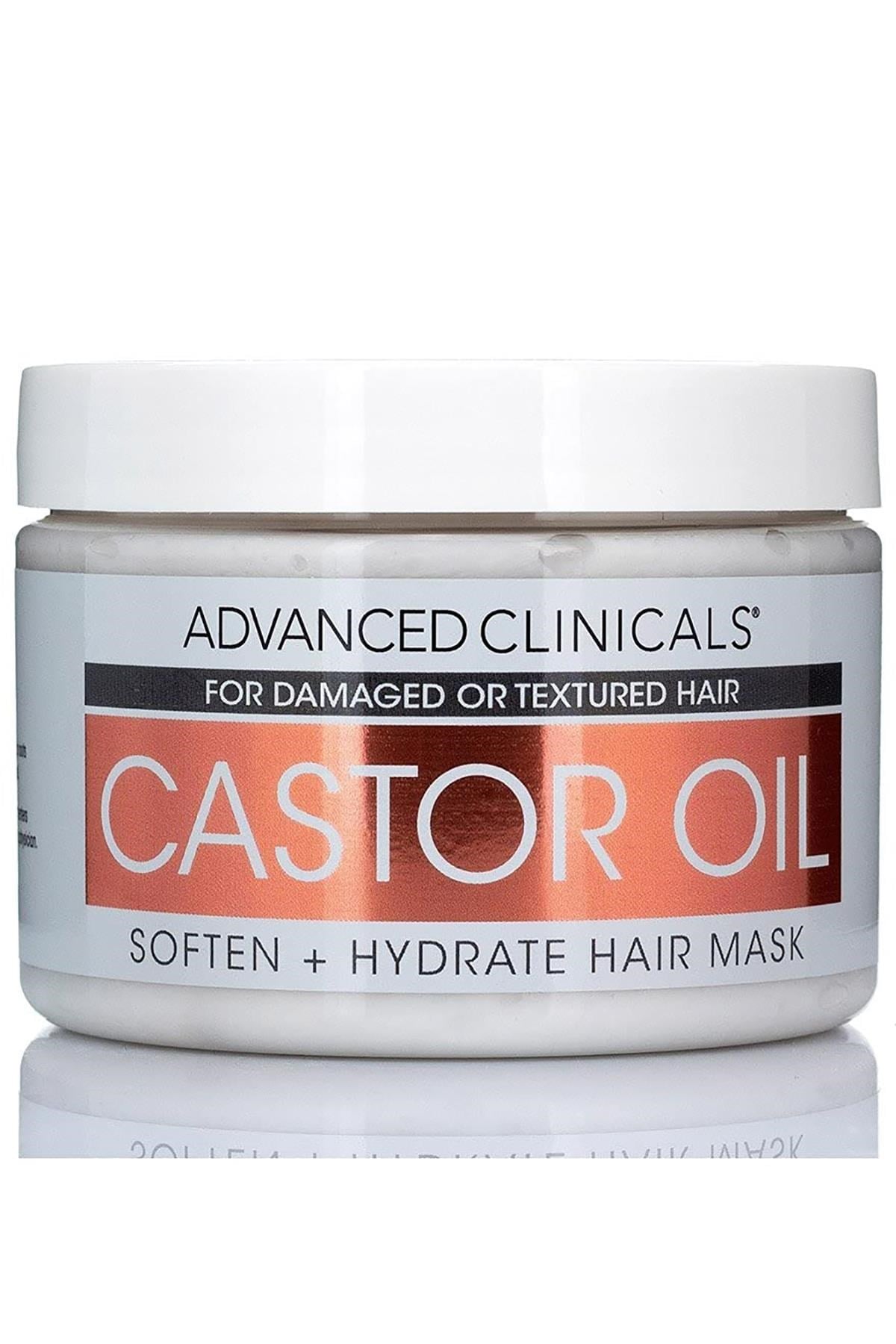 Advanced Clinicals Castor Oil Derin Bakım Saç Maskesi 340GR