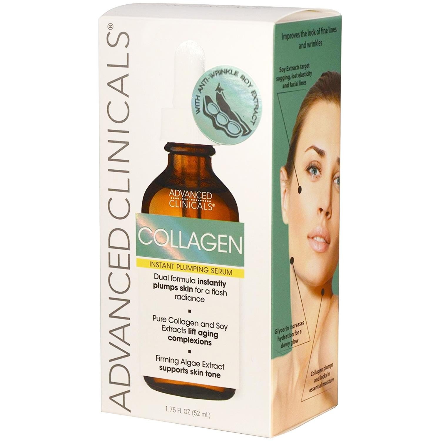 Advanced Clinicals Collagen Serum 52ML