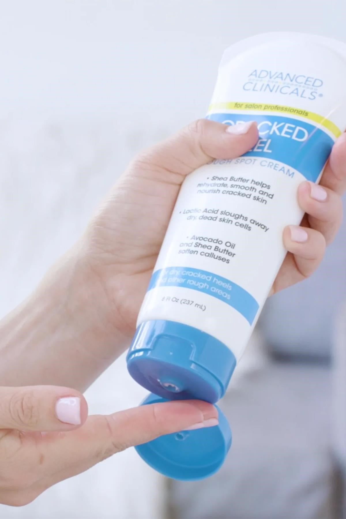 Advanced Clinicals Cracked Heel Topuk Bakım Kremi 237ML