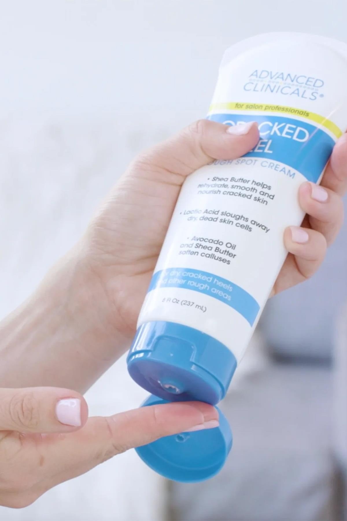 Advanced Clinicals Cracked Heel Topuk Bakım Kremi 237ML