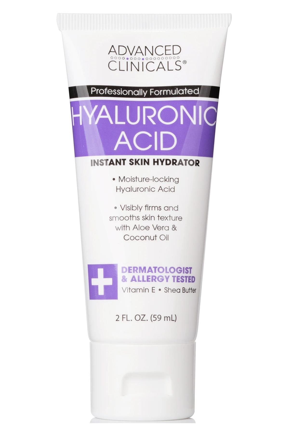 Advanced Clinicals Hyaluronic Acid Nemlendirici Vücut Kremi 59ML