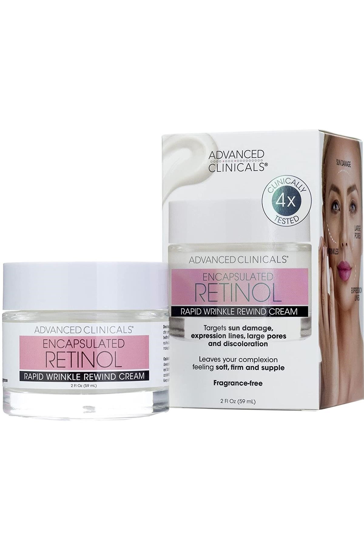 Advanced Clinicals Kapsüllü Retinol Jel Yüz Kremi 59ML