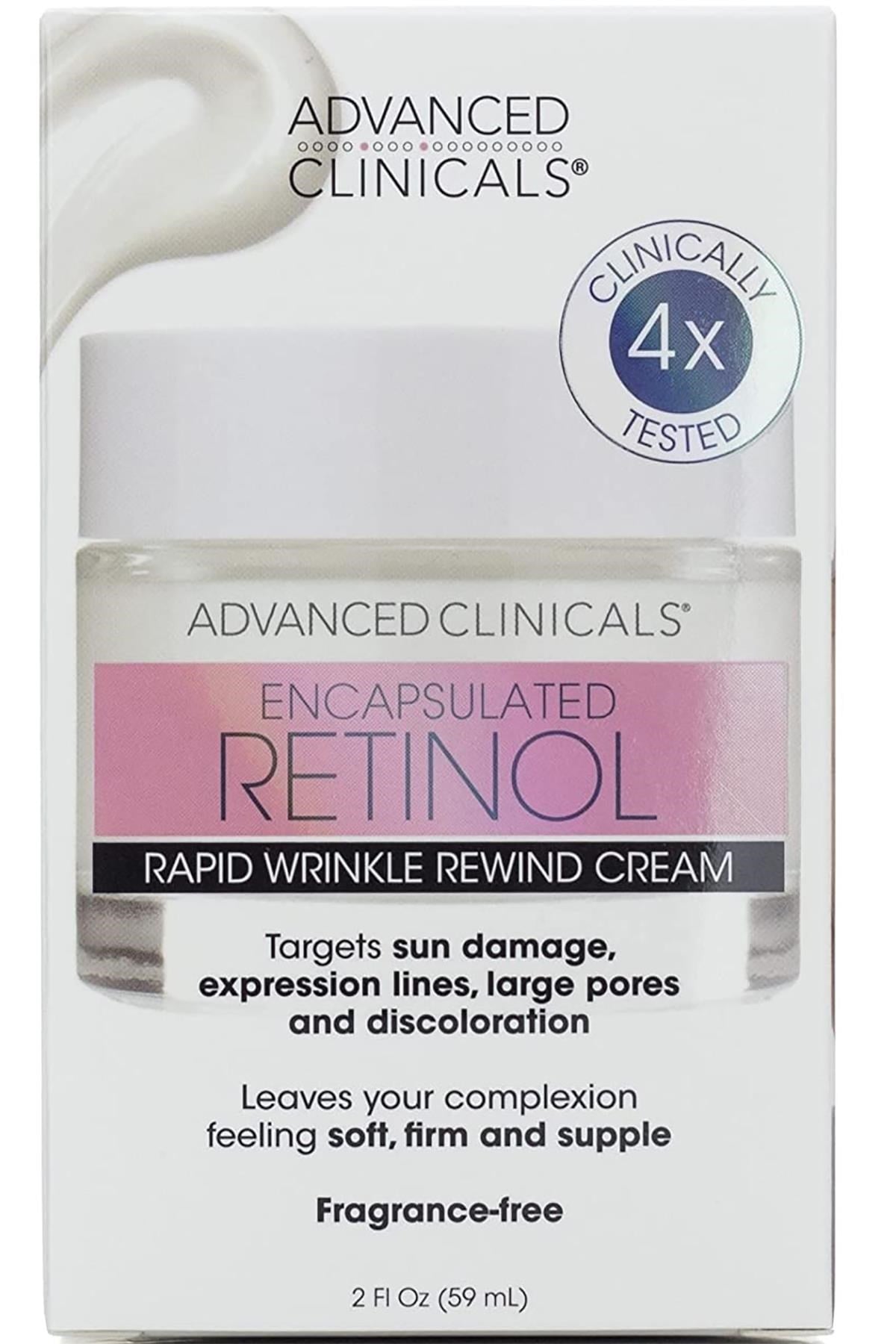 Advanced Clinicals Kapsüllü Retinol Jel Yüz Kremi 59ML