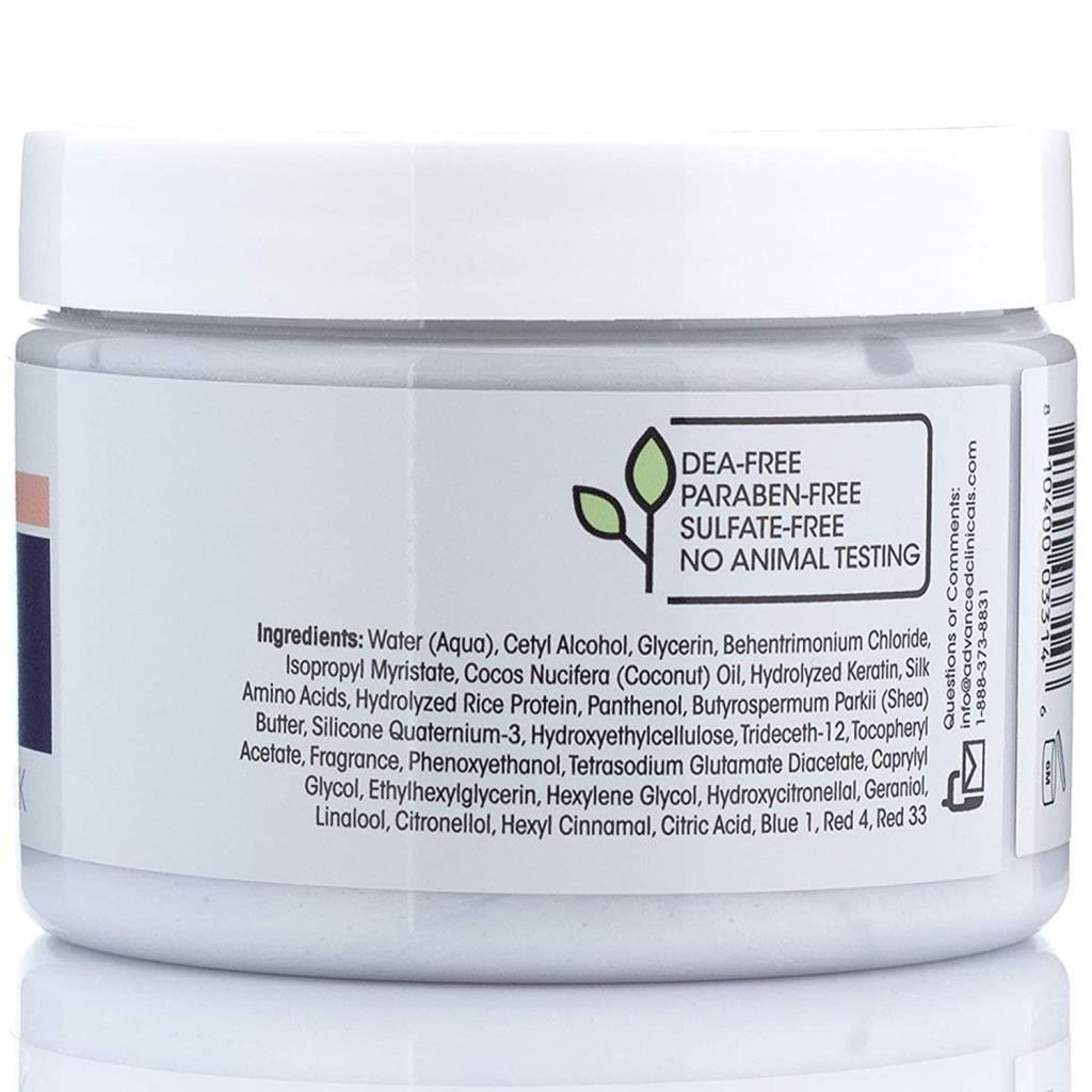Advanced Clinicals Keratin Yumuşak ve Pürüzsüz Saçlar İçin Saç Maskesi 340GR