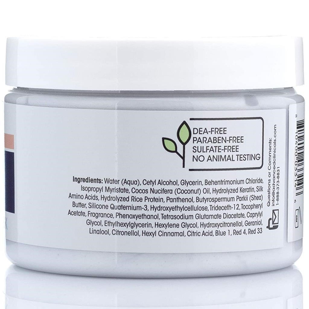 Advanced Clinicals Keratin Yumuşak ve Pürüzsüz Saçlar İçin Saç Maskesi 340GR