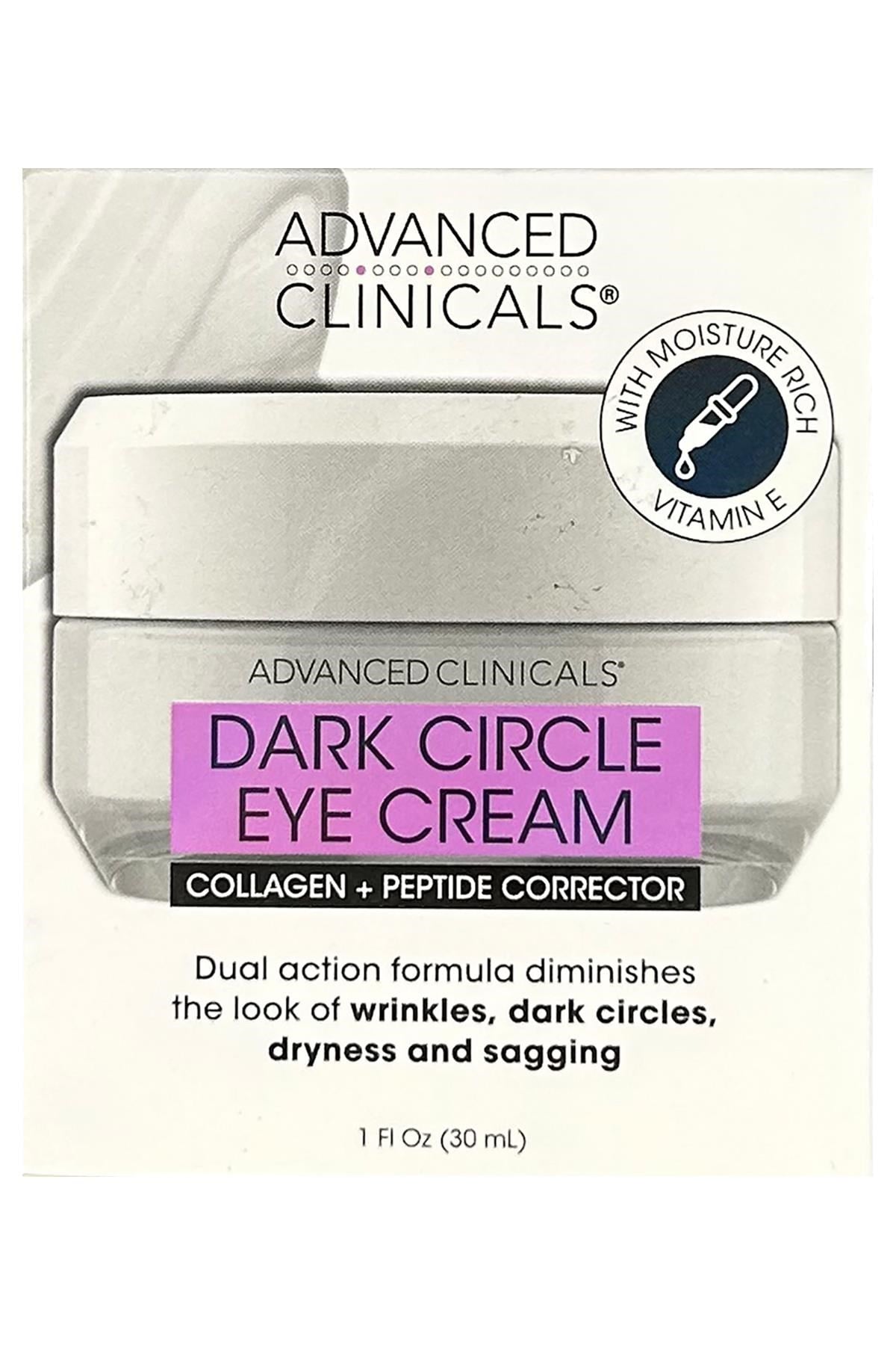 Advanced Clinicals Koyu Halka Karşıtı Göz Kremi 30ML