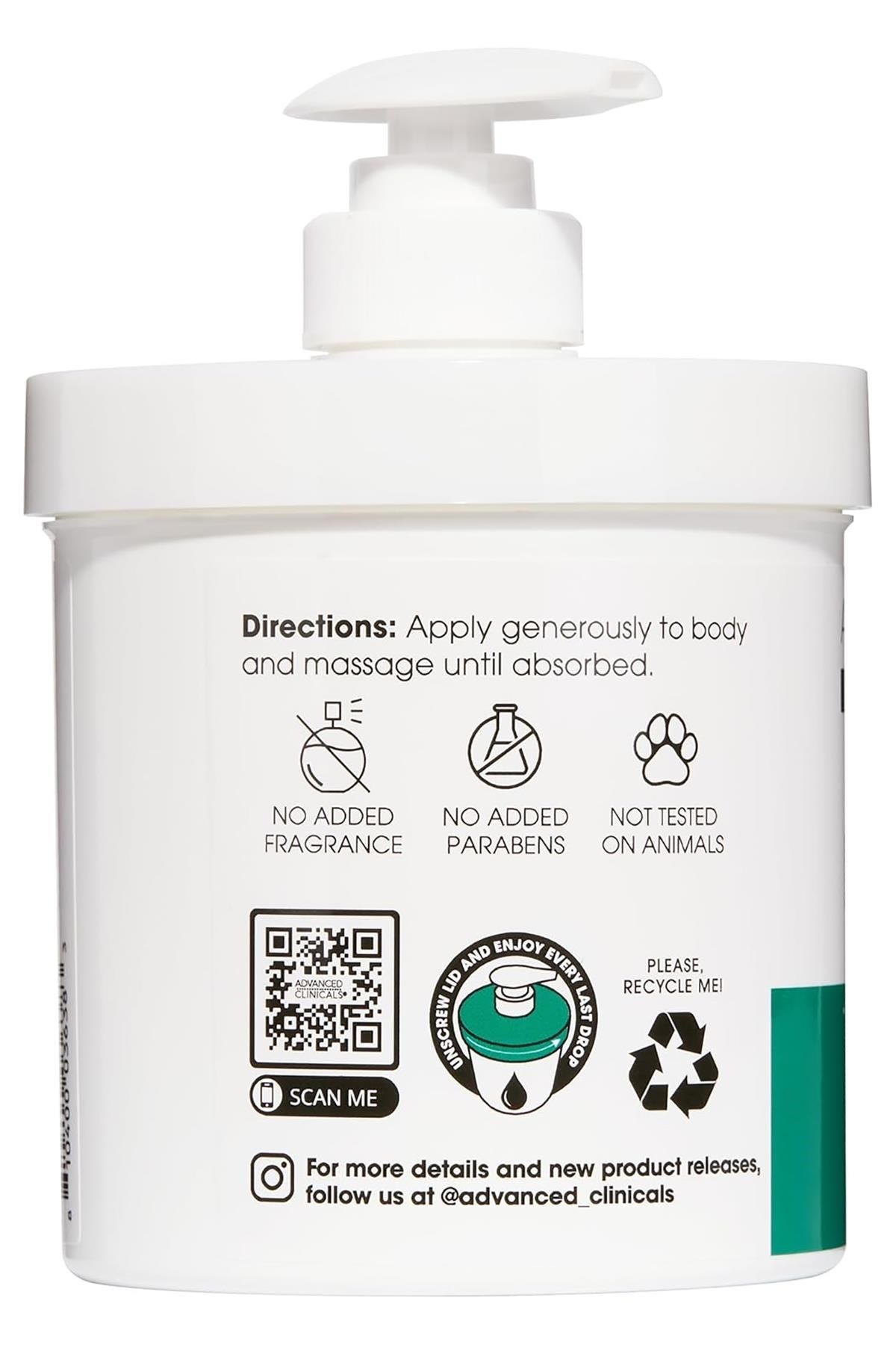 Advanced Clinicals Retinol + Niacinamide Sıkılaştırıcı Vücut Kremi 425GR