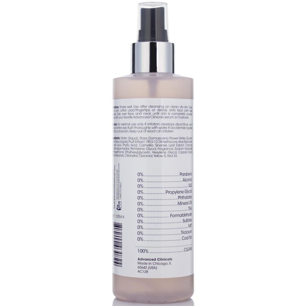 Advanced Clinicals Rosewater Tonik 237ML
