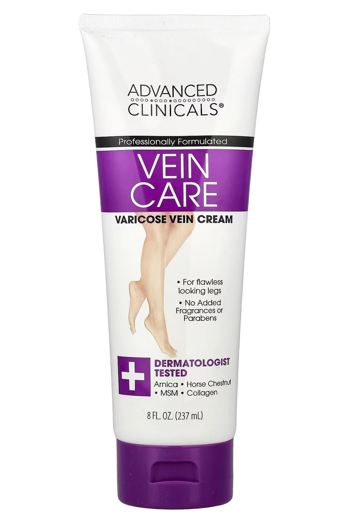 Advanced Clinicals Vein Care Varis Kremi 237ML