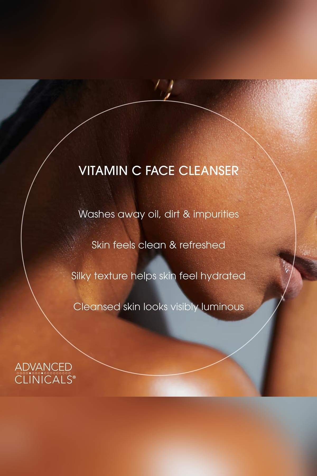 Advanced Clinicals Vitamin C + Ferulic Acid Yüz Temizleme Jeli 347ML
