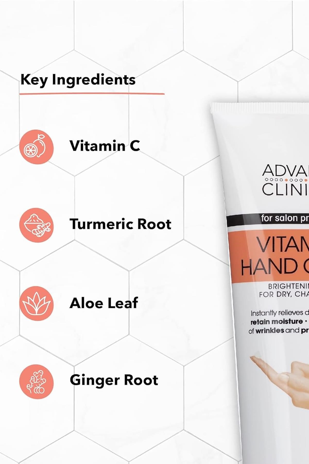Advanced Clinicals Vitamin C Nemlendirici El Kremi 237ML