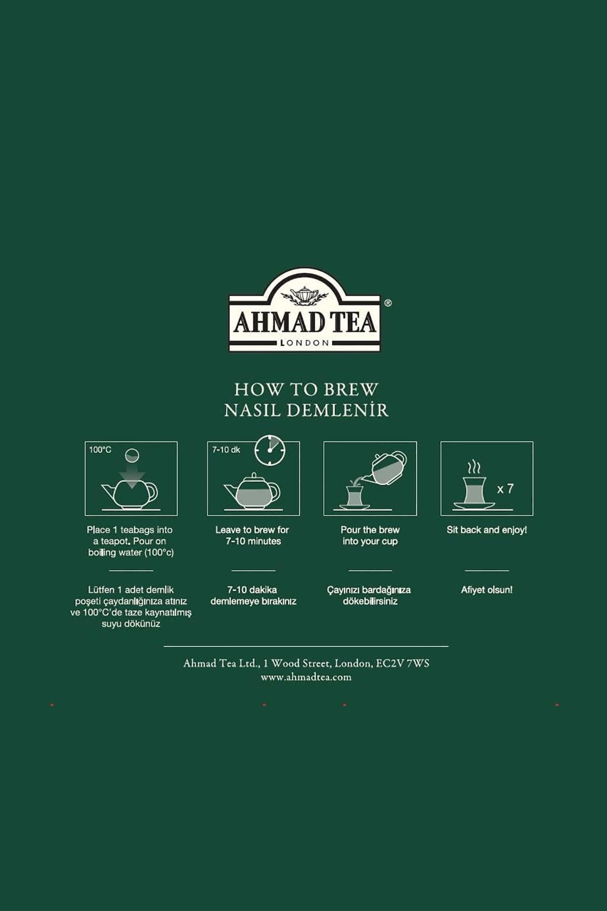 Ahmad Tea Ceylon Tea Demlik Poşet Çay 100 Adet
