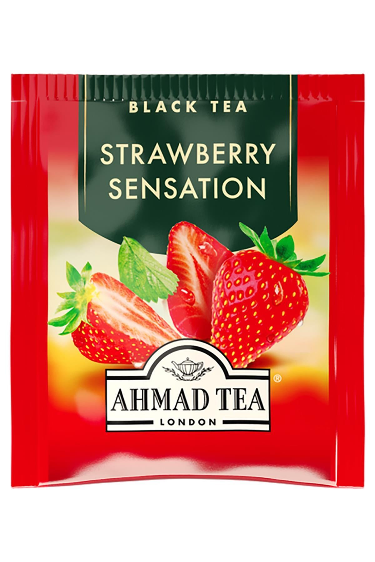 Ahmad Tea Çilek Aromalı Bardak Poşet Çay 20 Adet