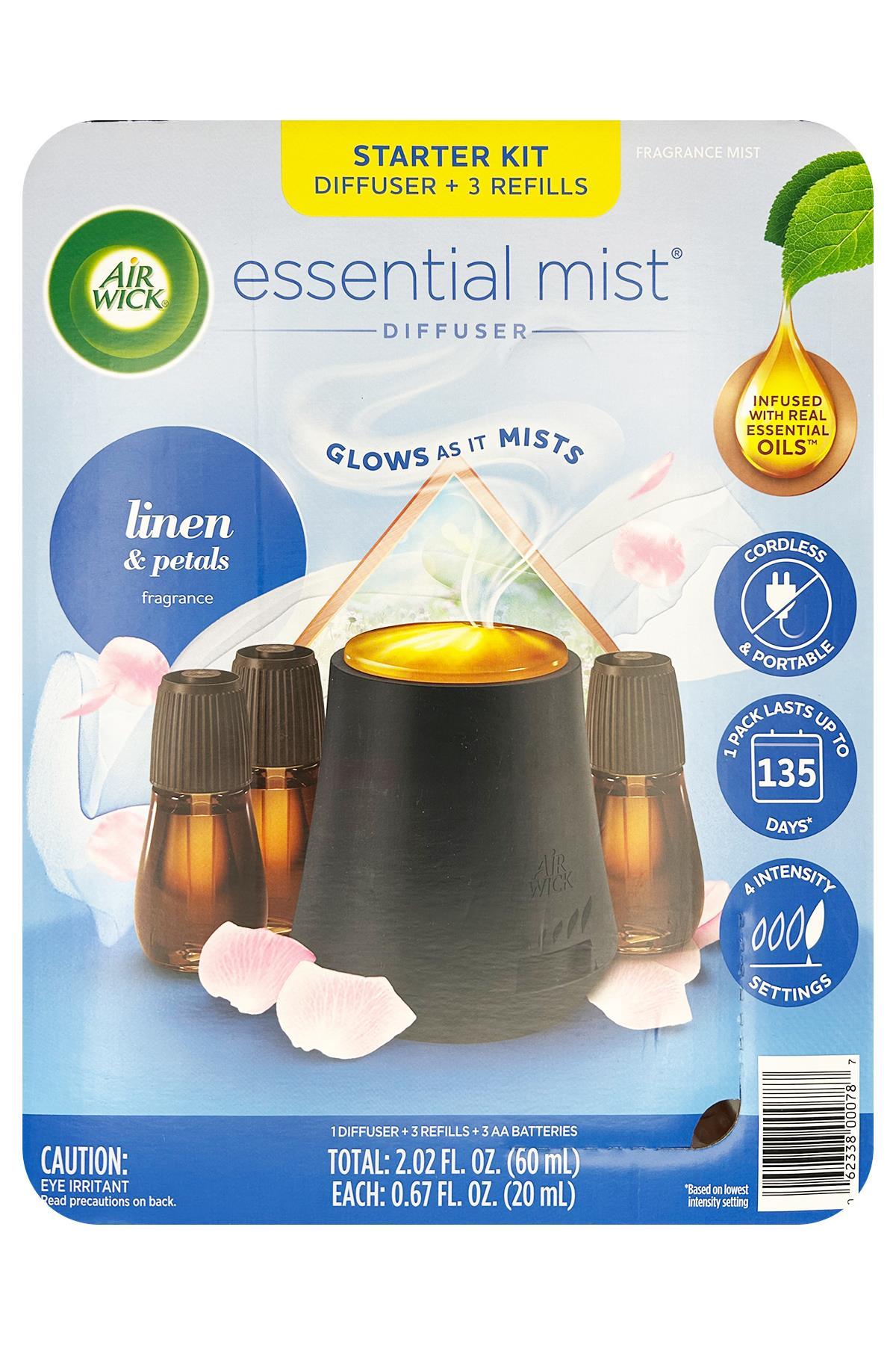 Air Wick Essential Mist Otomatik Hava Tazeleyici Kit Ferah ve Çiçek Yaprakları