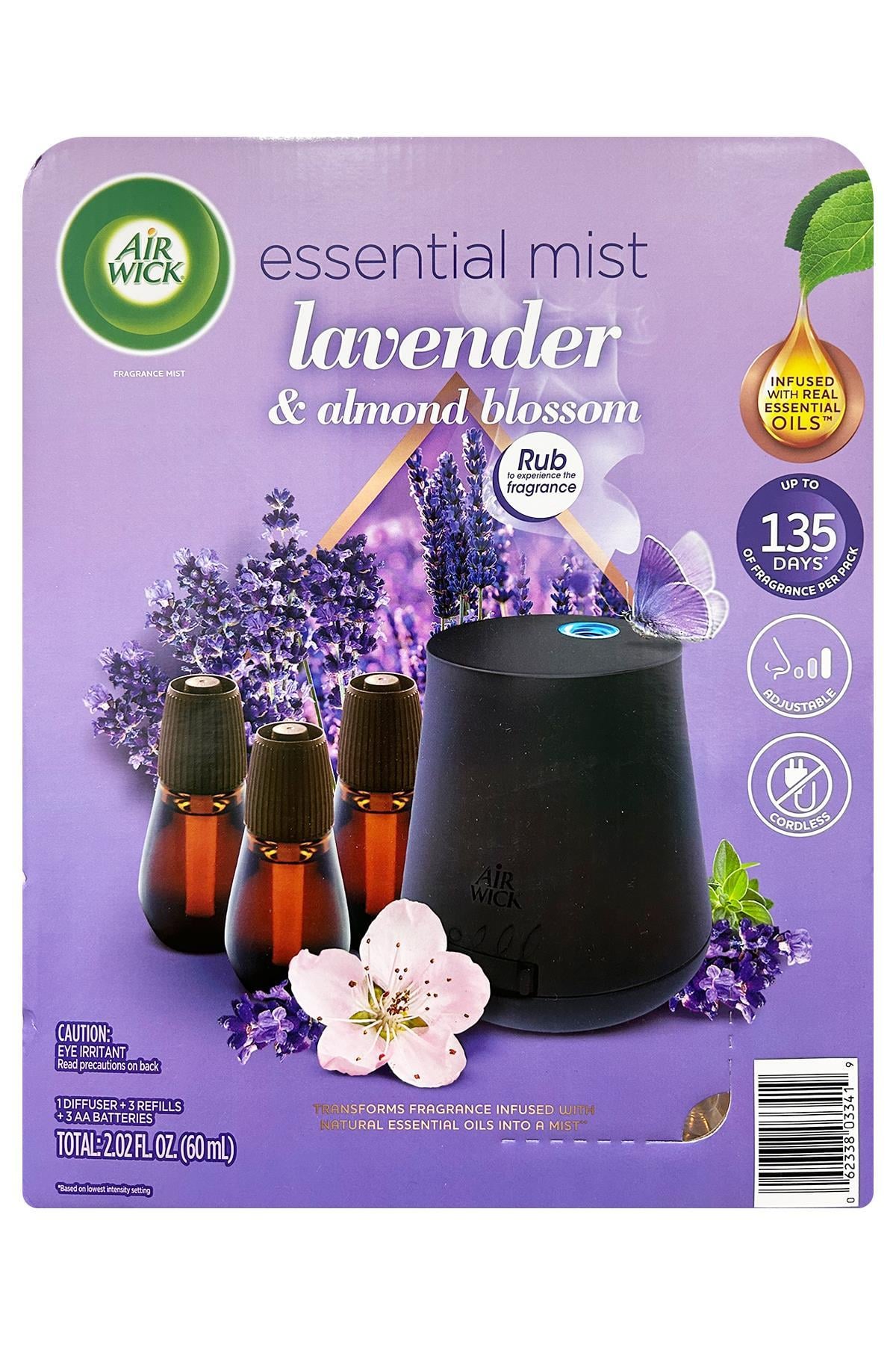 Air Wick Essential Mist Otomatik Hava Tazeleyici Kit Lavanta ve Badem Çiçeği