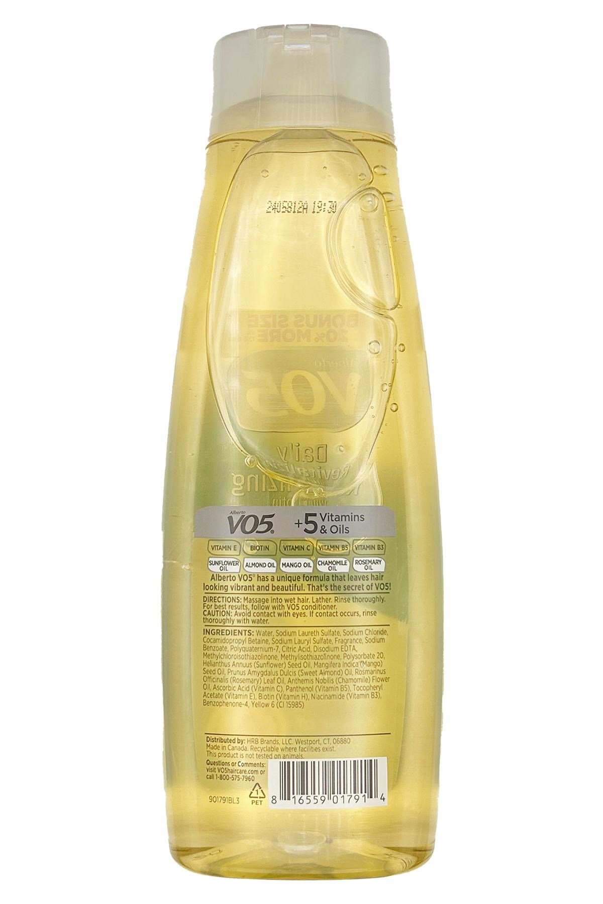 Alberto VO5 Daily Revitalizing Günlük Canlandırıcı Şampuan 443ML