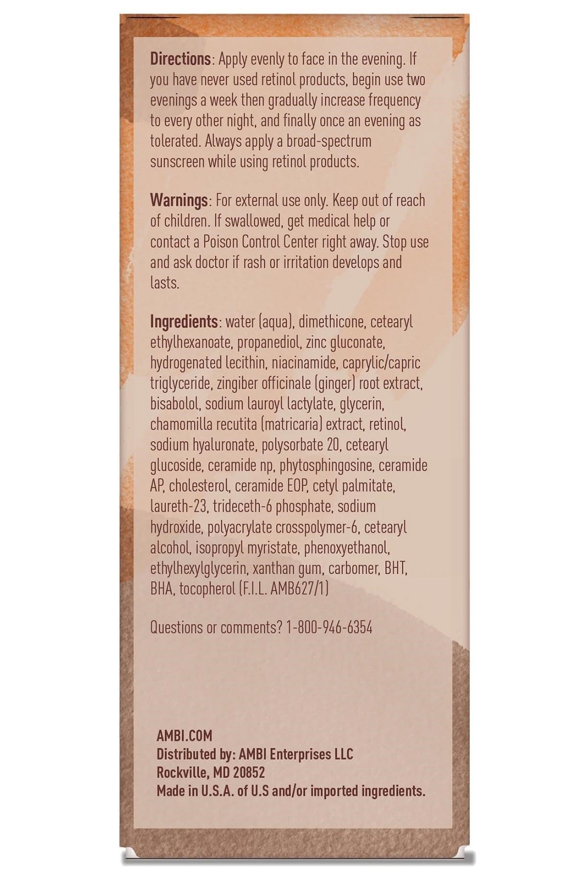 Ambi Even & Clear Koyu Leke Karşıtı Yüz Serumu 30ML