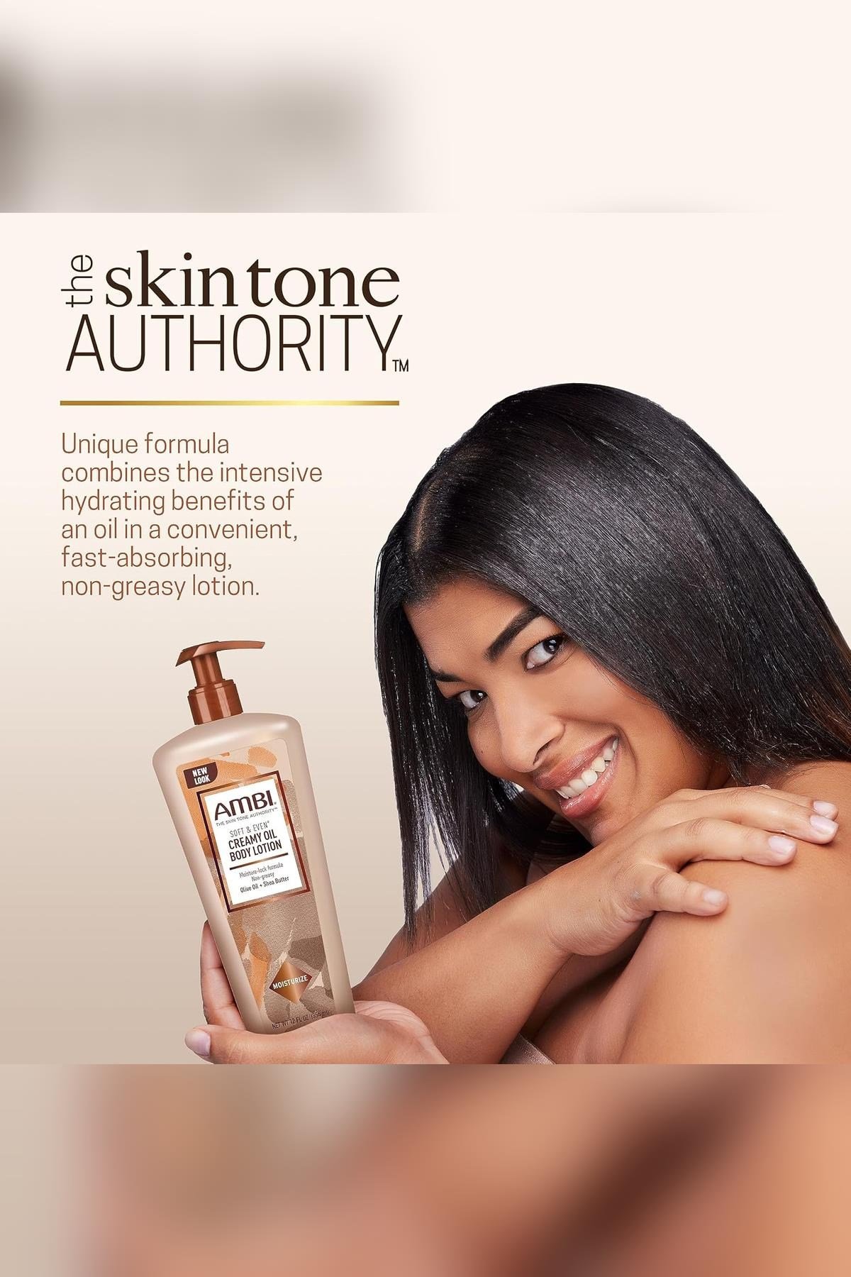 Ambi Soft & Even Creamy Oil Nemlendirici Vücut Losyonu 354ML
