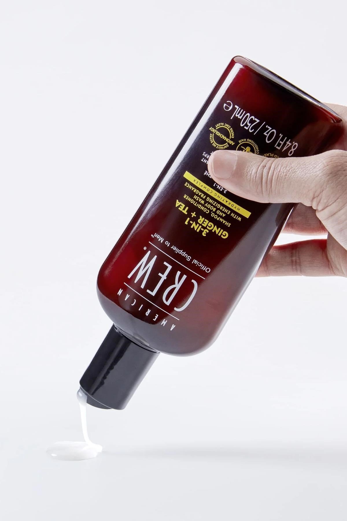American Crew Men Ginger + Tea 3’ü 1 Arada Şampuan 250ML