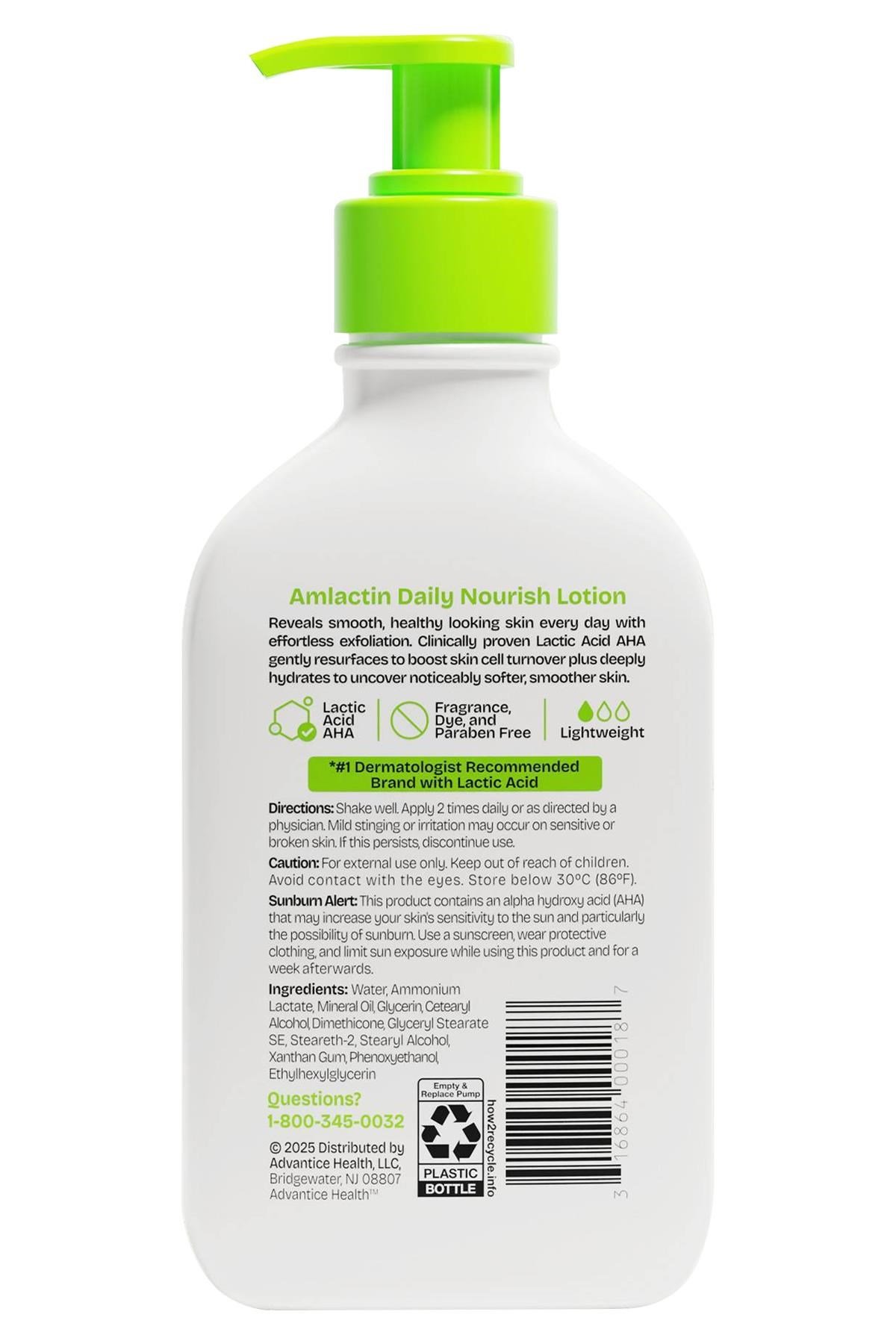 AmLactin 12% Lactic Acid Günlük Besleyici Losyon 225GR