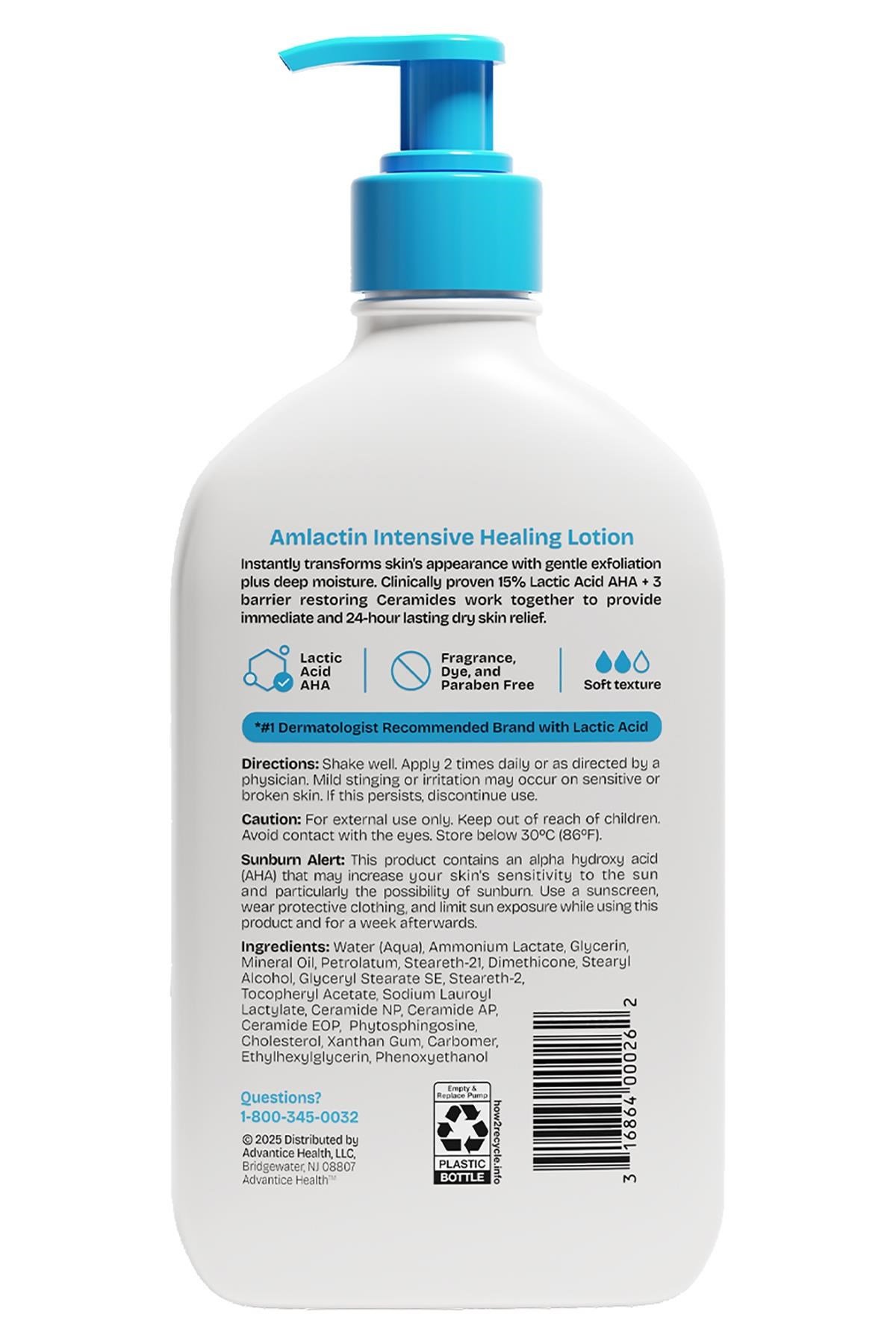AmLactin 15% Lactic Acid Yoğun Onarıcı Bakım Losyonu 400GR