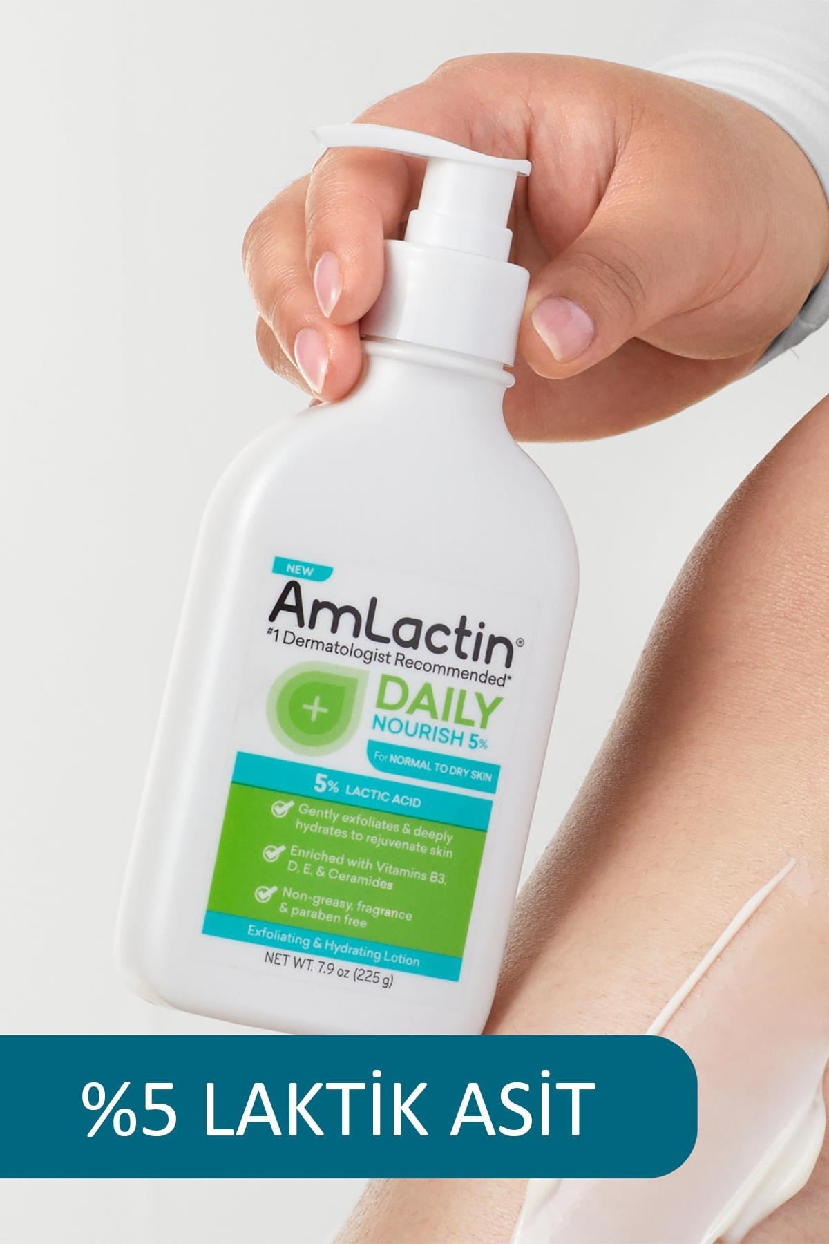 AmLactin 5% Lactic Acid Günlük Besleyici Losyon 225GR