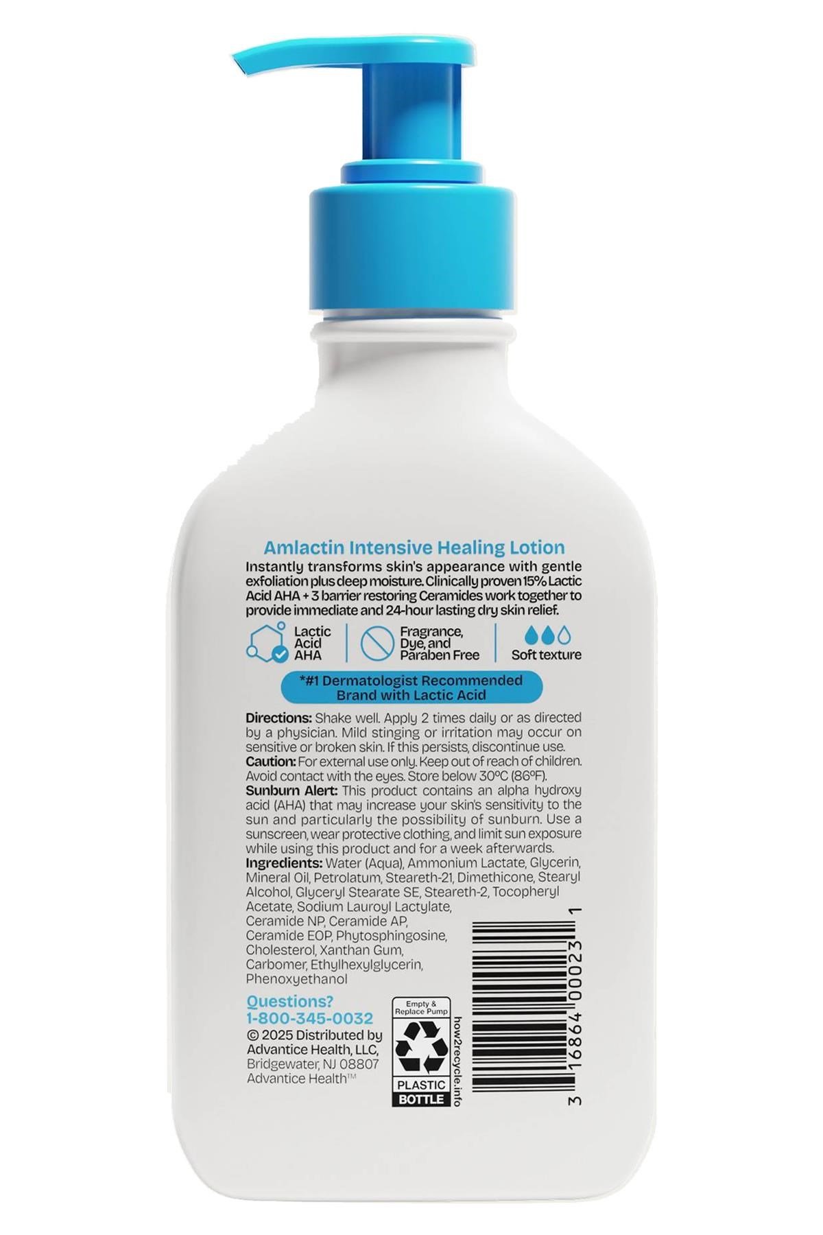AmLactin Rapid Relief 15% Lactic Acid Losyon 225GR