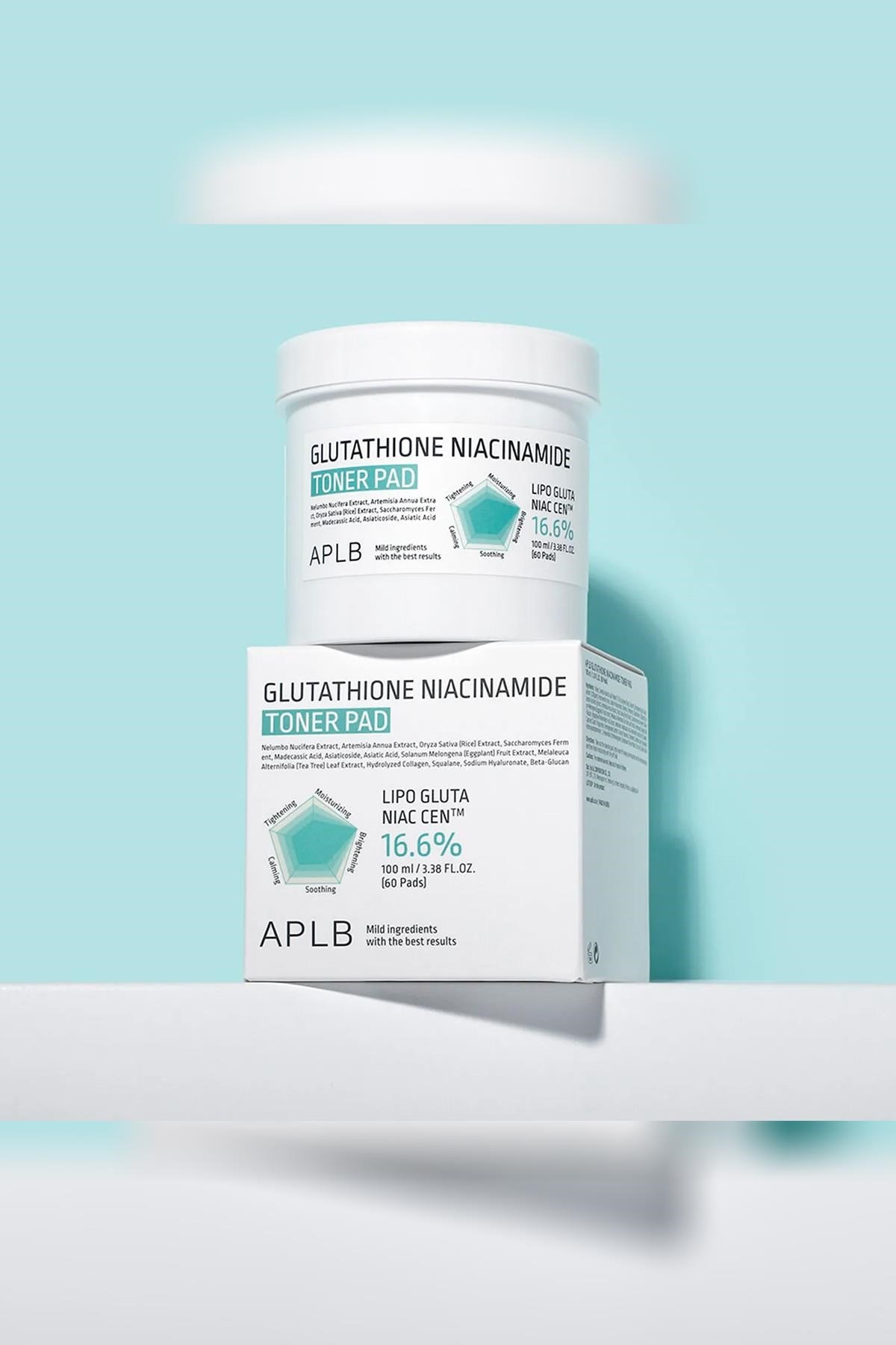 APLB Glutathione Niacinamide Tonik Pedi 60 Adet