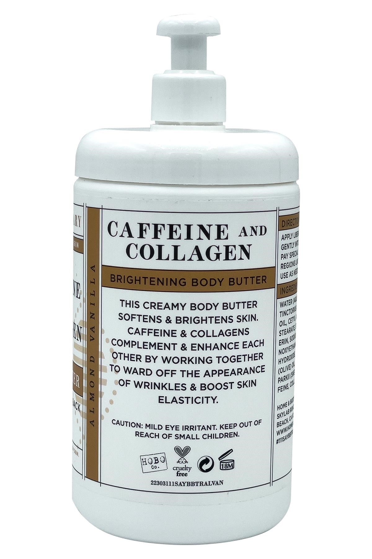 Apothecary Caffeine and Collagen Vücut Losyonu 905GR