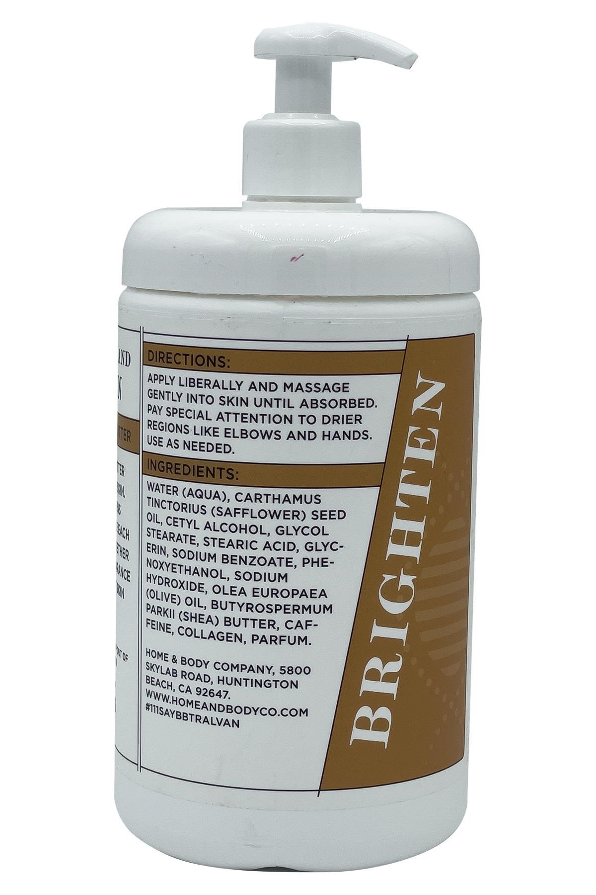 Apothecary Caffeine and Collagen Vücut Losyonu 905GR