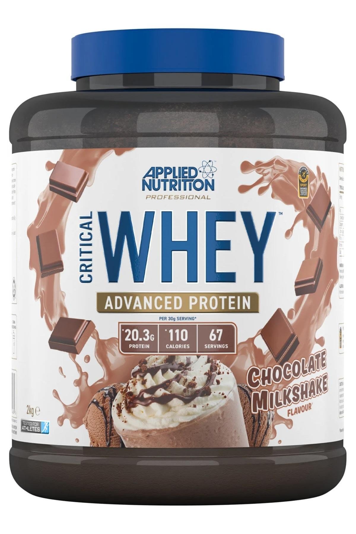 Applied Nutrition Critical Whey Protein Chocolate Milkshake 2KG