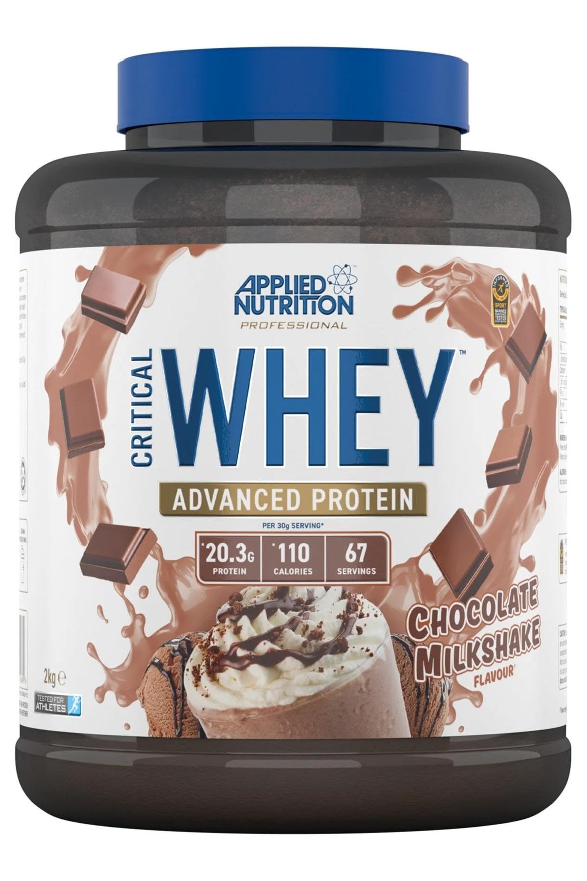 Applied Nutrition Critical Whey Protein Chocolate Milkshake 2KG
